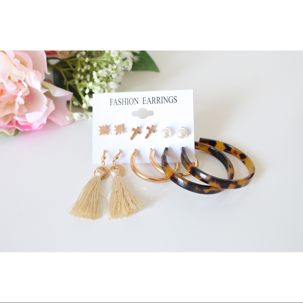 Assorted Earrings: Tassel, Tortoise Shell & More!